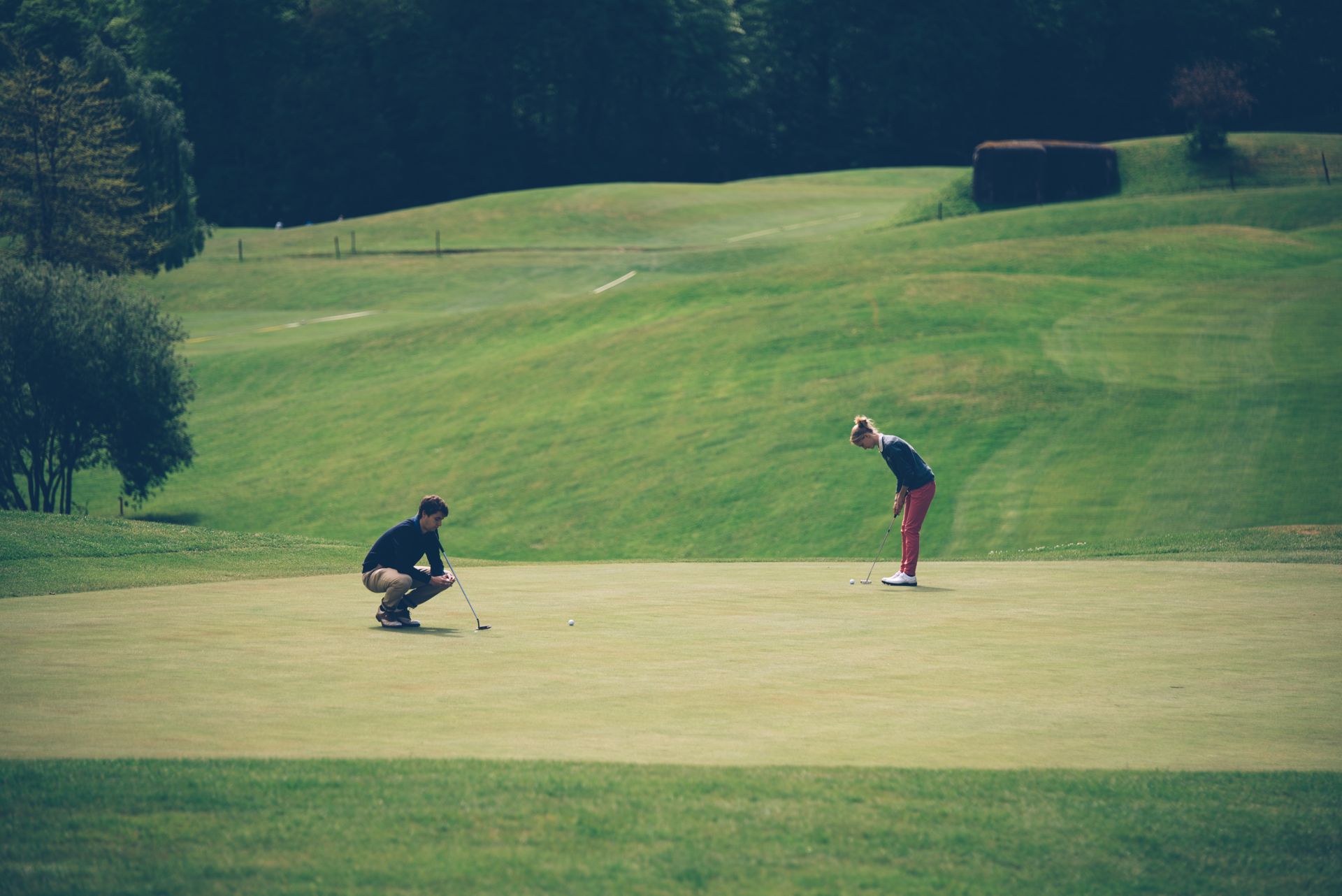 Green du Golf du Château de la Bawette